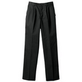 Women's & Misses' Blended Chino Front Pleated Pants